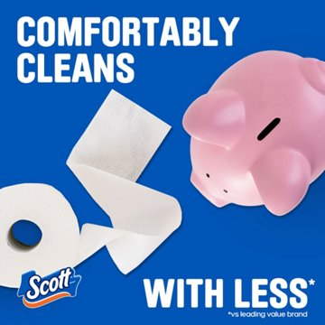 Scott Comfort Plus 1-Ply Toilet Paper Mega Rolls