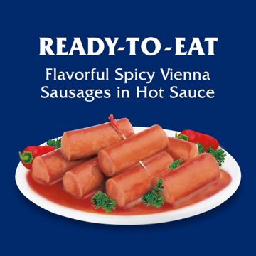 Armour Hot & Spicy Vienna Canned Sausage, 6 ct