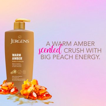 Jergens Shea Fusion Lotion - Warm Amber