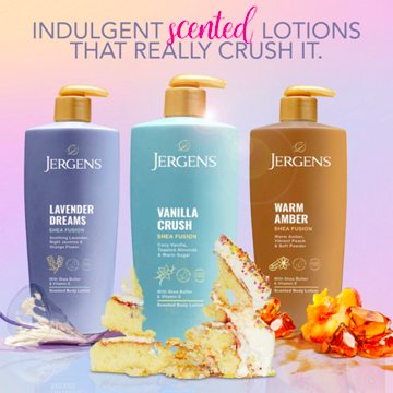 Jergens Shea Fusion Lotion - Warm Amber