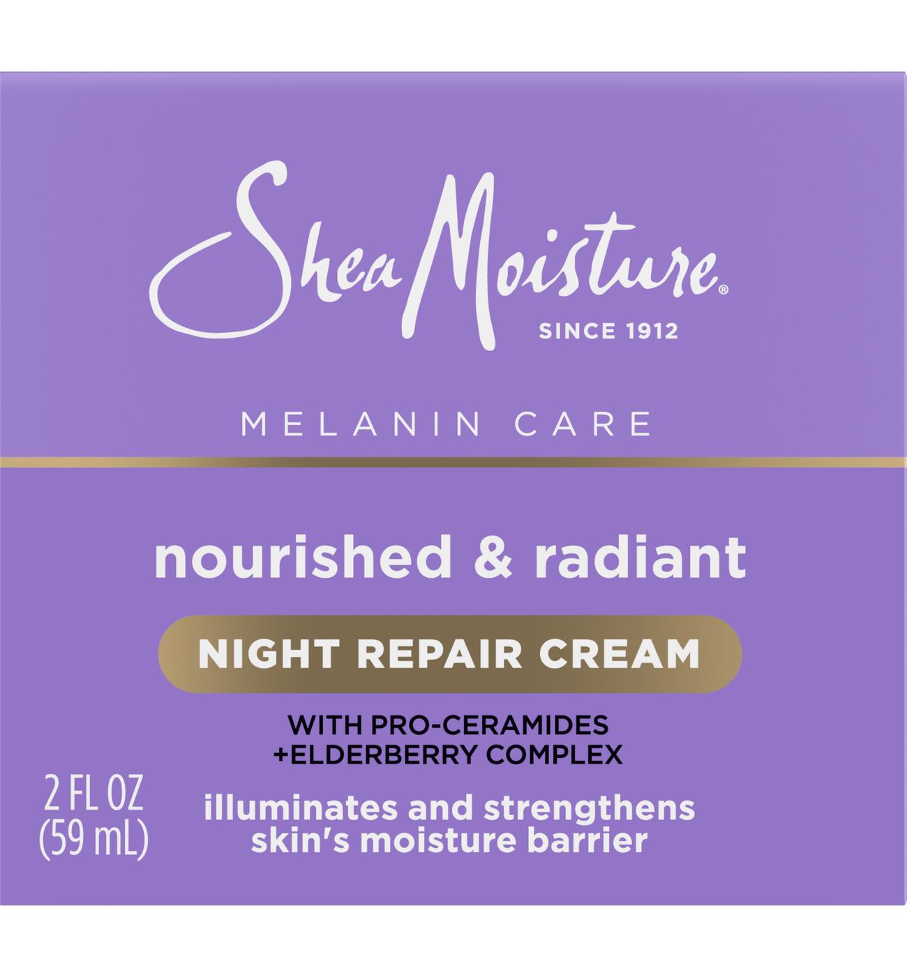 Shea Moisture Nourished & Radiant Even Tone Night Cream; image 1 of 3