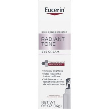Eucerin Radiant Tone Eye Cream, 0.5 oz