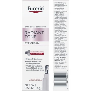 Eucerin Radiant Tone Eye Cream, 0.5 oz