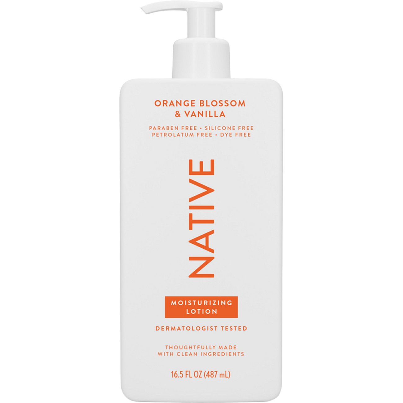 Native Moisturizing Lotion - Orange Blossom & Vanilla - Shop Body