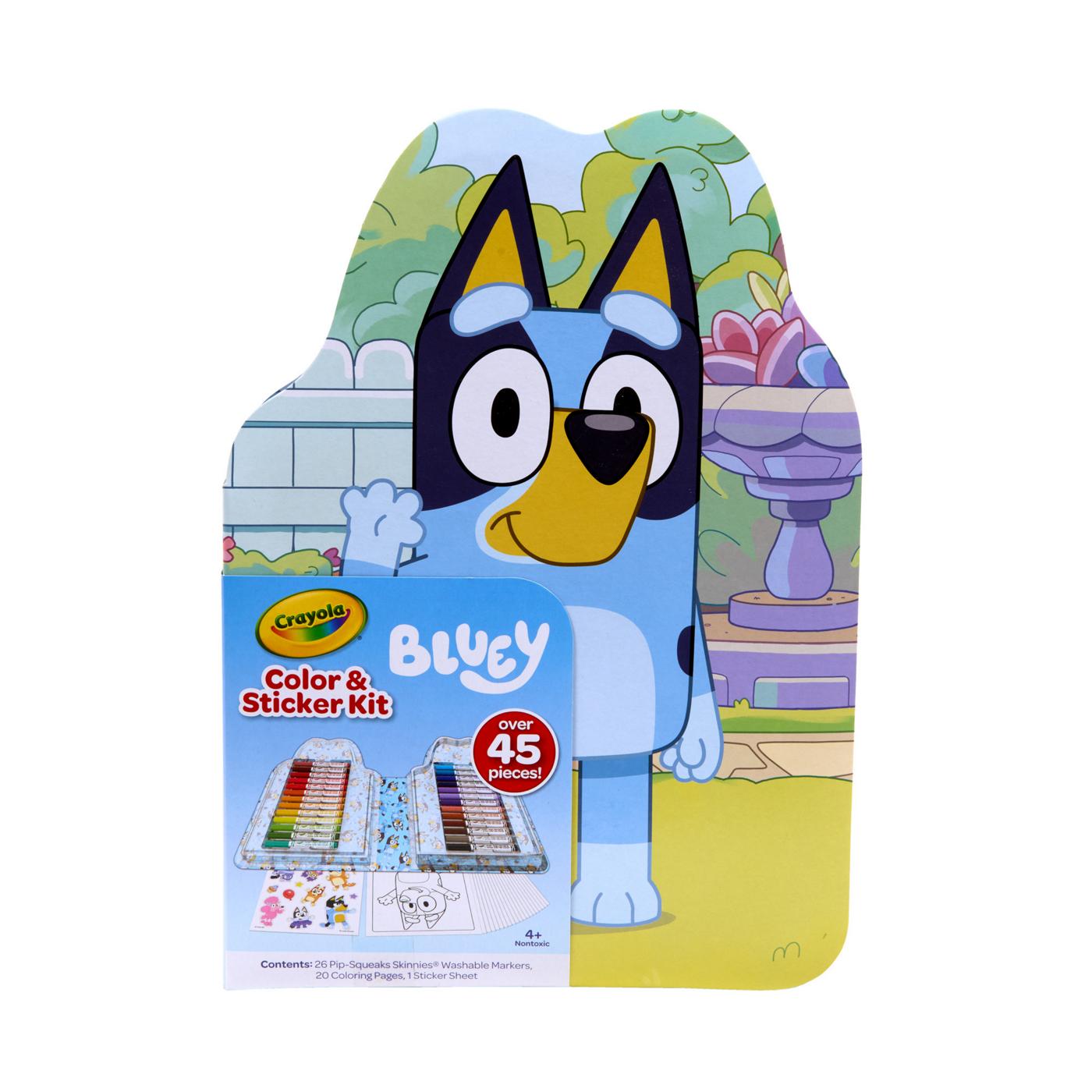 Crayola Bluey Color & Sticker Kit; image 1 of 4
