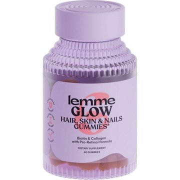 Lemme Glow Hair, Skin & Nails Biotin & Collagen Gummies