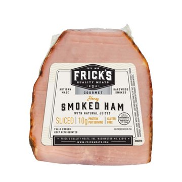 Frick's Honey Smoked Sliced Ham - Natural Juices 