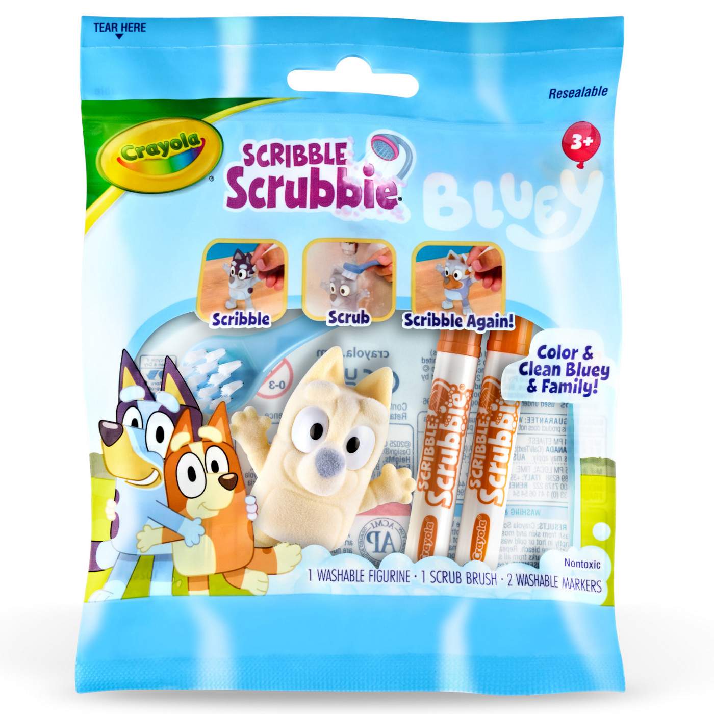 Crayola Bluey Scribble Scrubbie; image 1 of 3