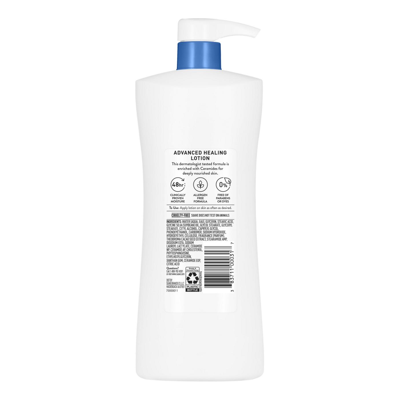 Suave Advanced Healing Hand & Body Lotion with Ceramides - Extra Dry Skin; image 2 of 9