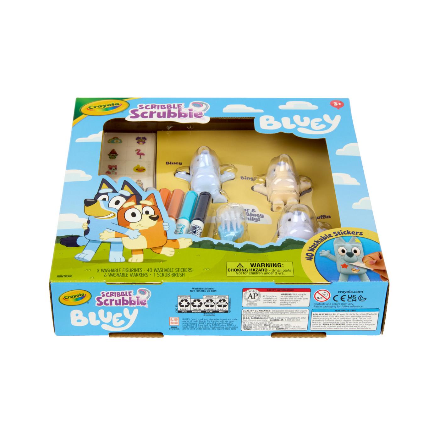 Crayola Bluey Scribble Scrubbies, 3 ct; image 2 of 4