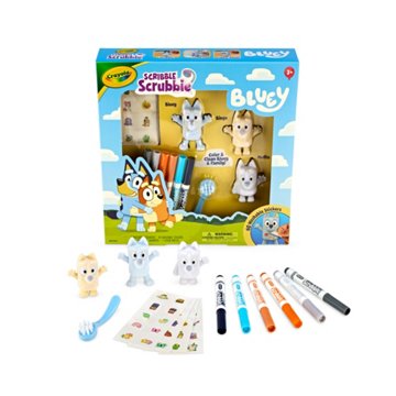Crayola Bluey Scribble Scrubbies, 3 ct