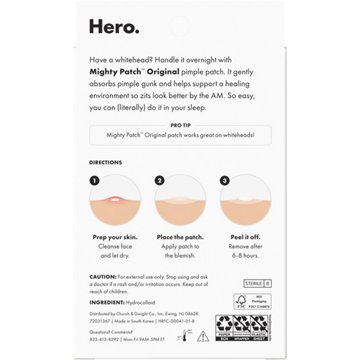 Hero Orginal Blemish Mighty Patch - Jumbo Pack, 72 ct