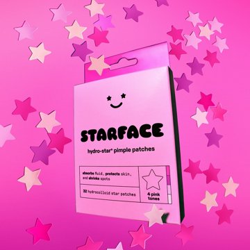 Starface Hydro-Star Pink Pimple Patches, 32 ct