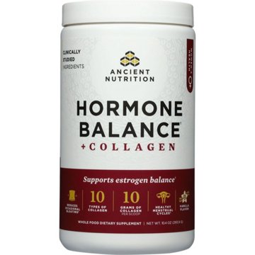 Ancient Nutrition Women's Hormone Balance + Collagen Powder - Vanilla, 10.4 oz