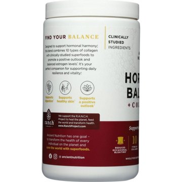 Ancient Nutrition Women's Hormone Balance + Collagen Powder - Vanilla, 10.4 oz