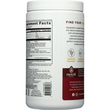 Ancient Nutrition Women's Hormone Balance + Collagen Powder - Vanilla, 10.4 oz