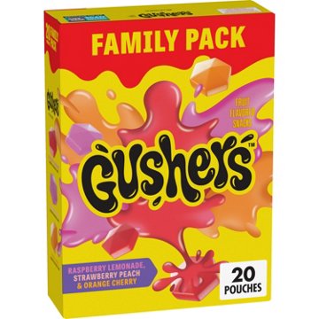 Gushers Fruit Snacks Family Pack