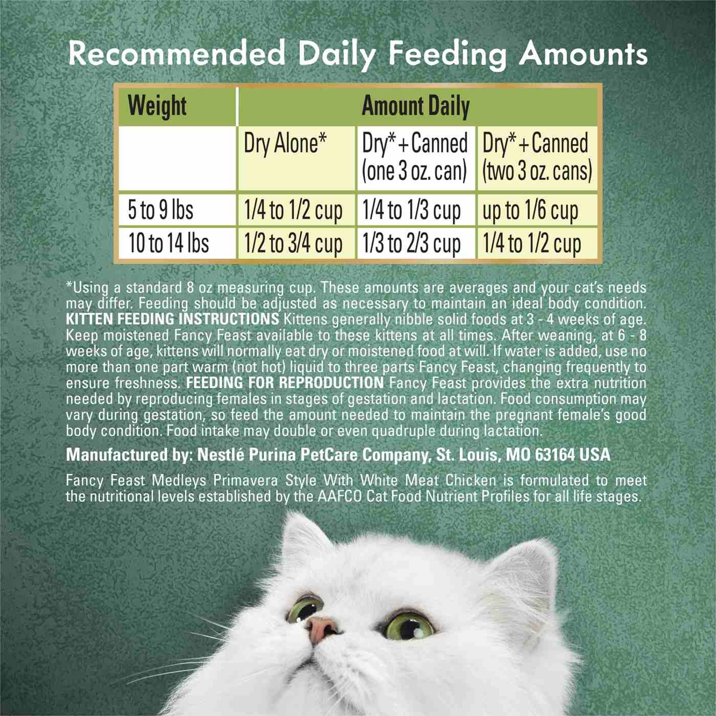 Fancy Feast Purina Medleys Primavera Style - White Meat Chicken and Accents of Tomato, Carrot and Spinach; image 4 of 6