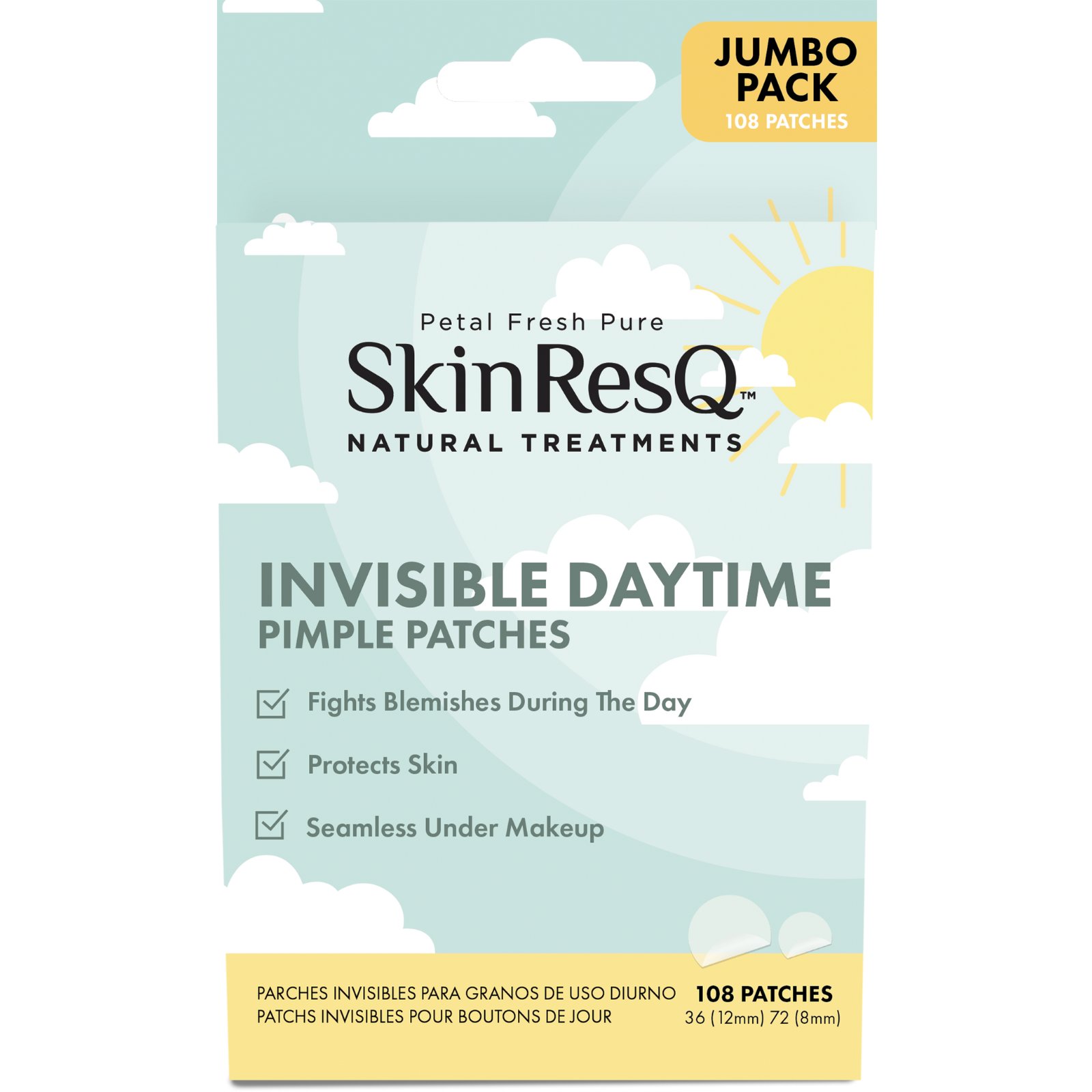 Petal Fresh Skin ResQ Invisible Pimple Patch Daytime - Shop Facial ...