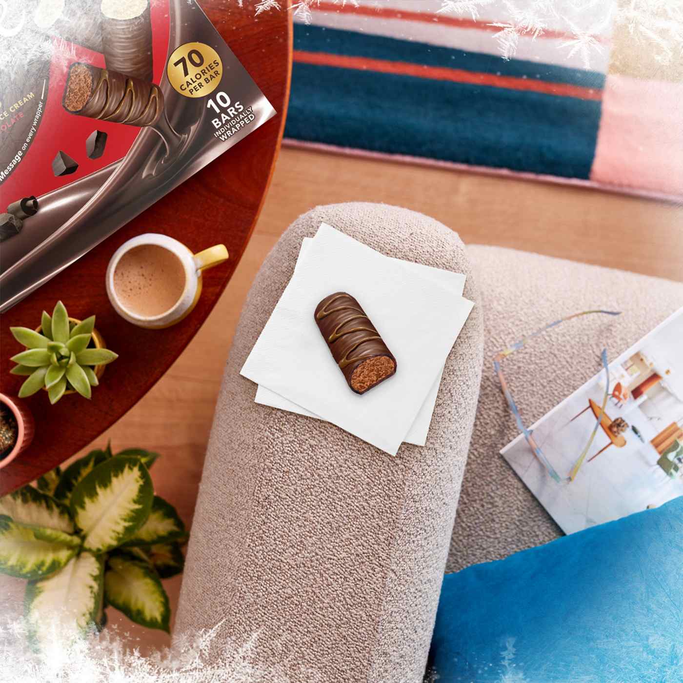 Dove Dark Chocolate Coated Vanilla & Chocolate Ice Cream Minis Variety Pack; image 7 of 10