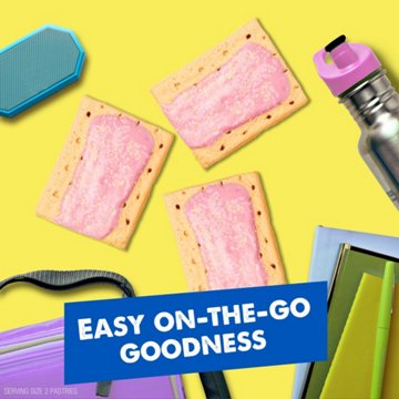 Pop-Tarts Frosted Lemon Blueberry Crumble Toaster Pastries, 8 ct