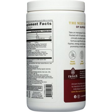 Ancient Nutrition Women's Menopause Support + Collagen Powder - Vanilla, 10.2 oz