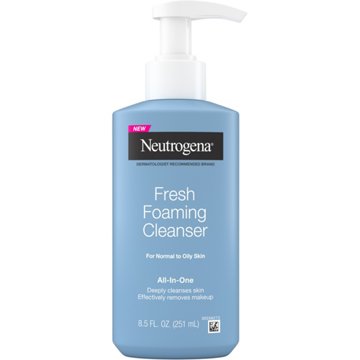 Neutrogena All-in-One Fresh Foaming Cleanser - Normal to Dry Skin