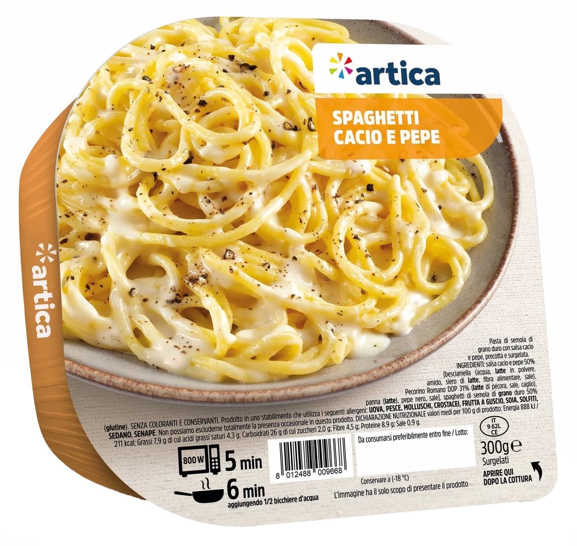 Artica Cacio e Pepe Spaghetti, 10.5 oz | Central Market - Really