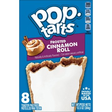 Pop-Tarts Frosted Cinnamon Roll Toaster Pastries, 8 ct