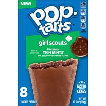 Pop-Tarts Frosted Thin Mints Toaster Pastries, 8 ct