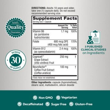 Neuriva Brain Memory 3D Supplement, 30 ct