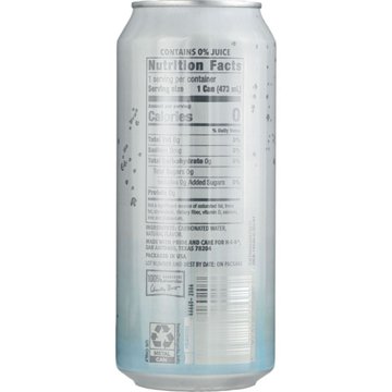 H-E-B Unsweetened Lime Sparkling Water