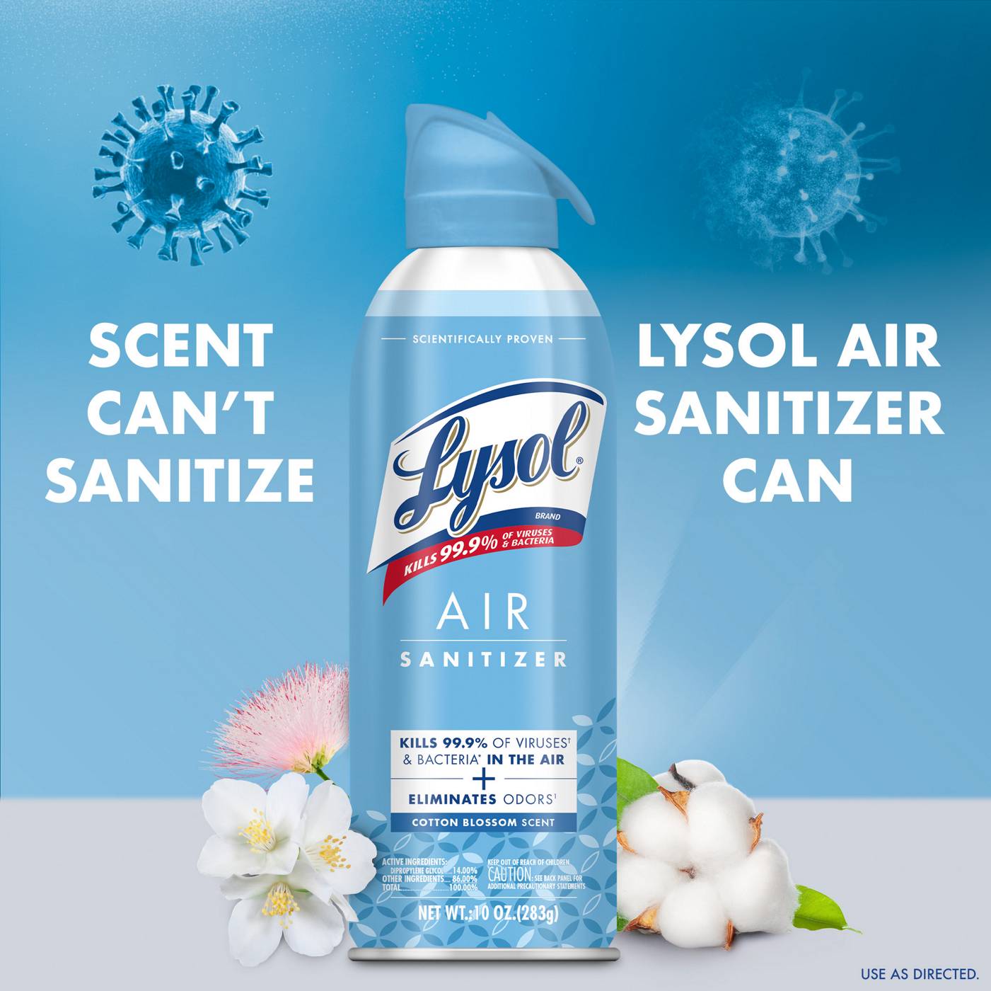 Lysol Air Sanitizer - Cotton Blossom; image 6 of 7