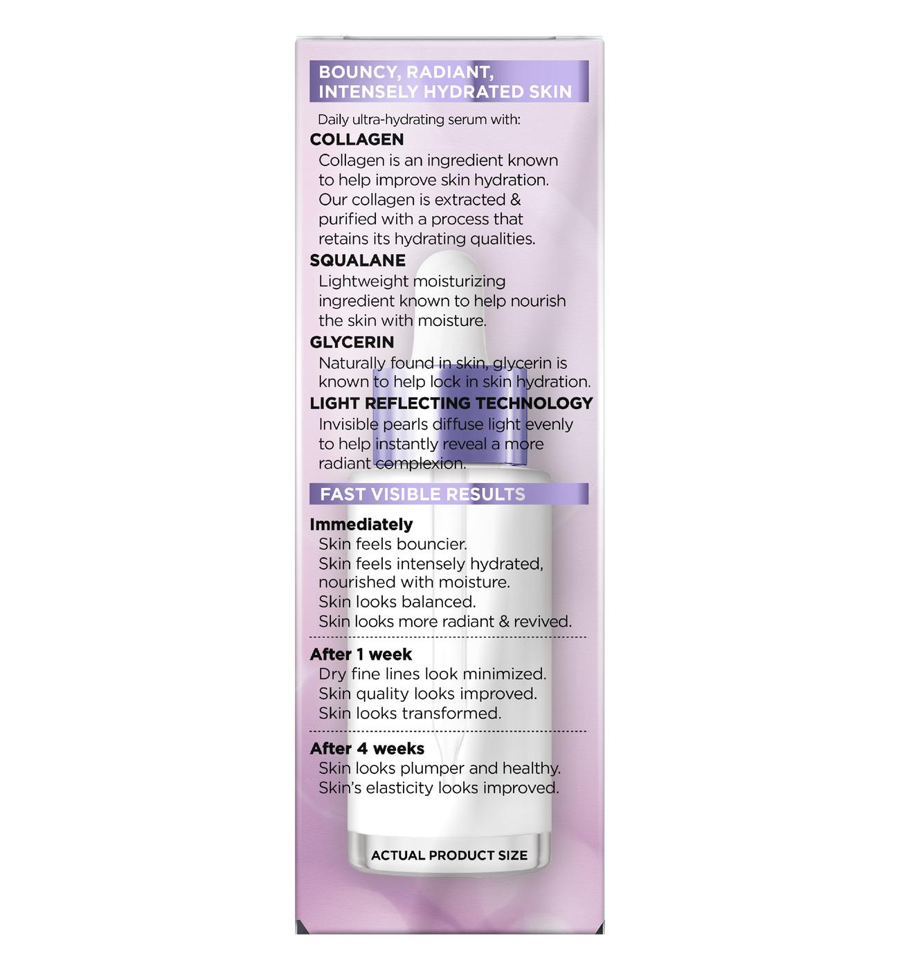 L'Oréal Paris Collagen Moisture Filler Bounce Serum; image 5 of 9