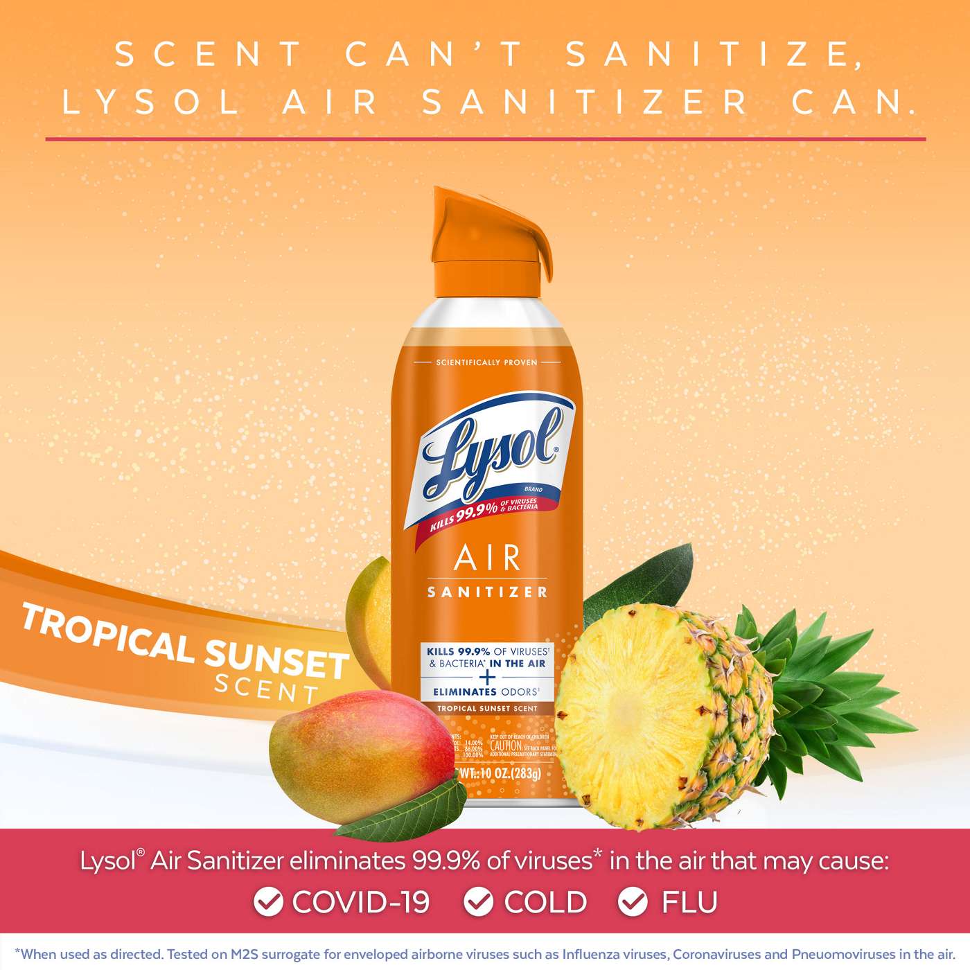 Lysol Air Sanitizer - Tropical Sunset; image 3 of 5