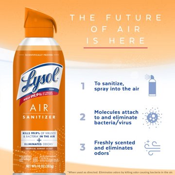 Lysol Air Sanitizer - Tropical Sunset