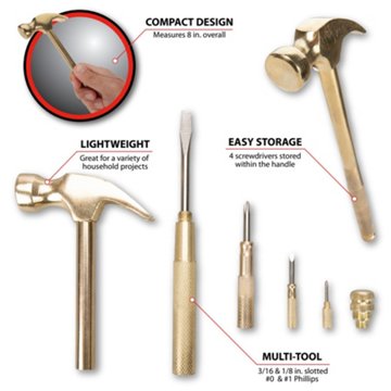 Performance Tool 5-in-1 Hammer Multi-Tool