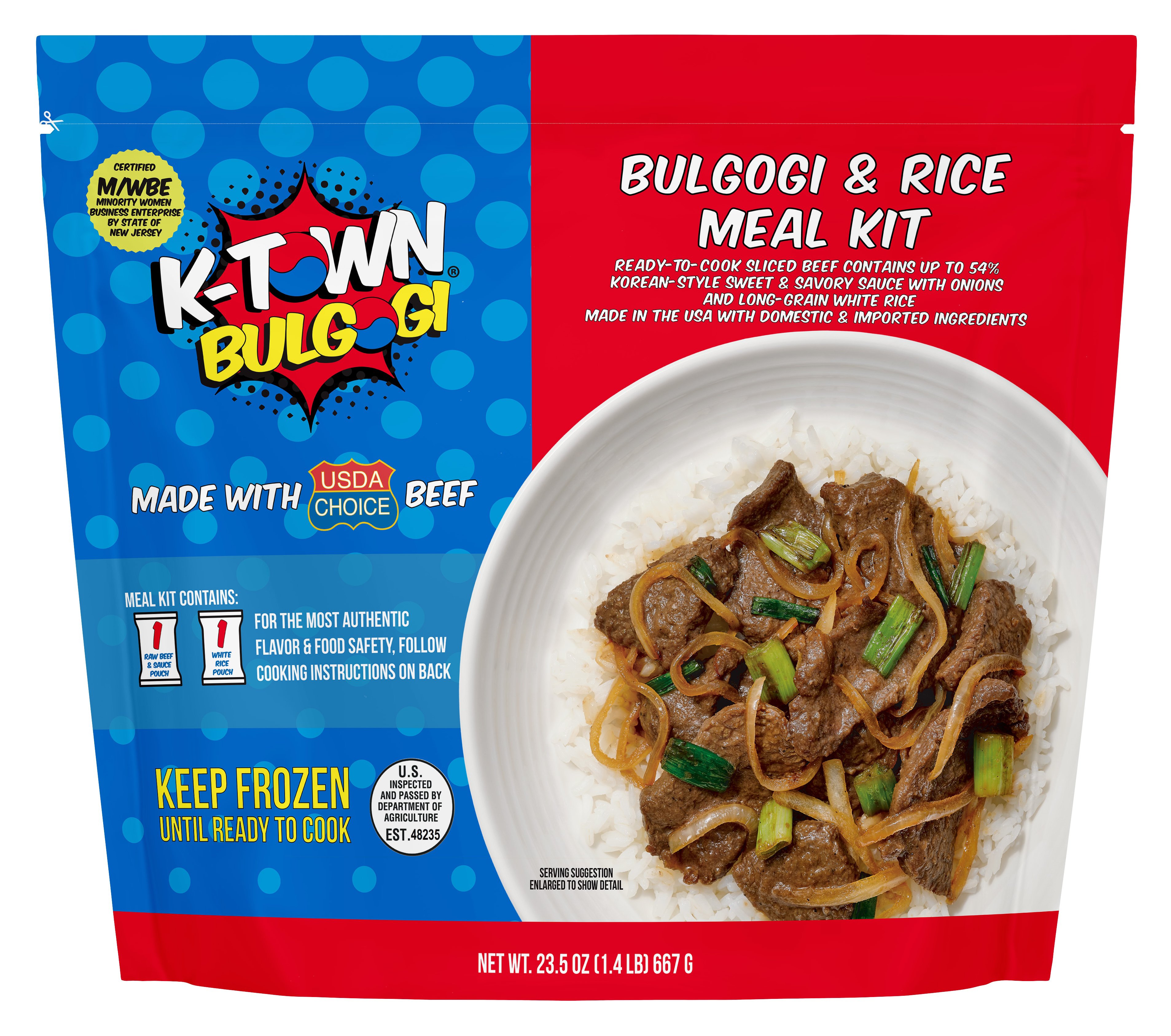 K-Town Beef Bulgogi & Rice Meal Kit, 23.5 oz | Central Market - Really ...