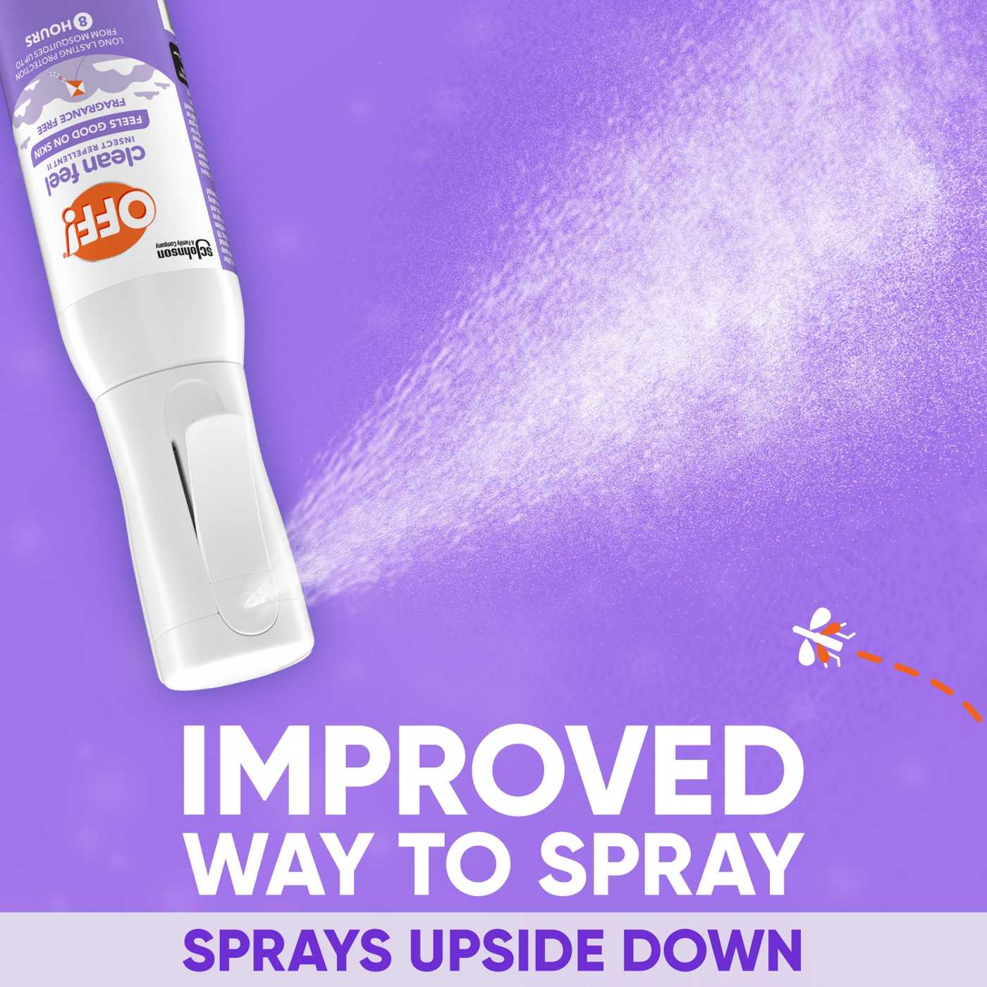 OFF! Clean Feel Fragrance Free Insect Repellent II Mist; image 2 of 9