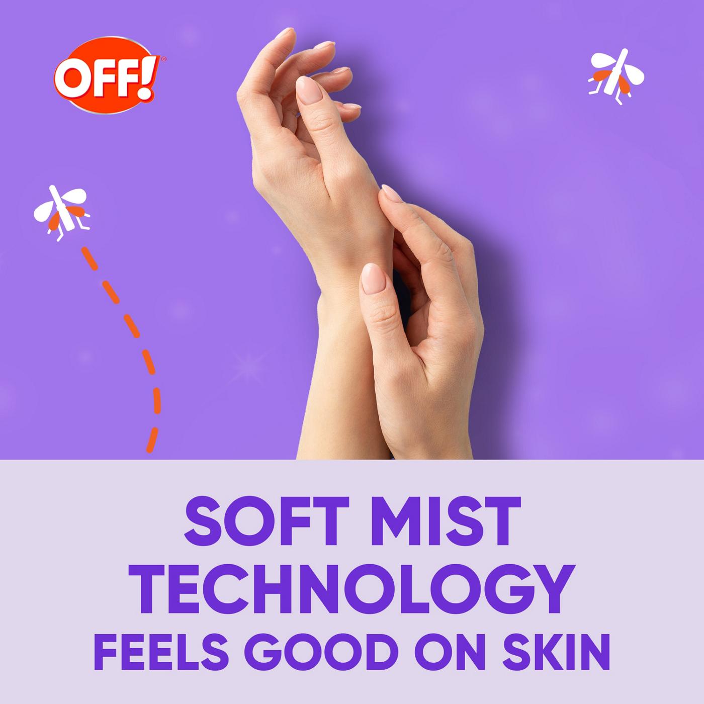 OFF! Clean Feel Fragrance Free Insect Repellent II Mist; image 4 of 9