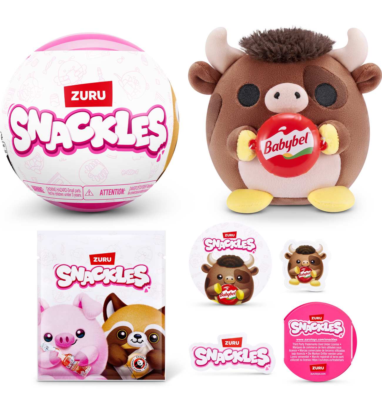 Zuru Snackles Surprise Plush Capsule - Series 3; image 2 of 13