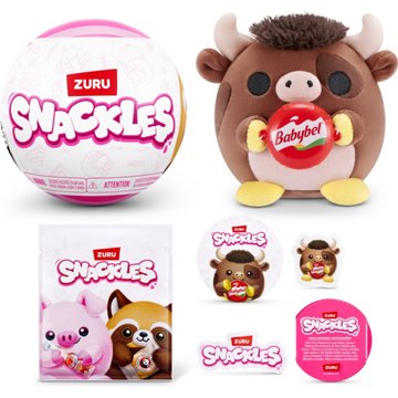 Zuru Snackles Surprise Plush Capsule - Series 3, 5"