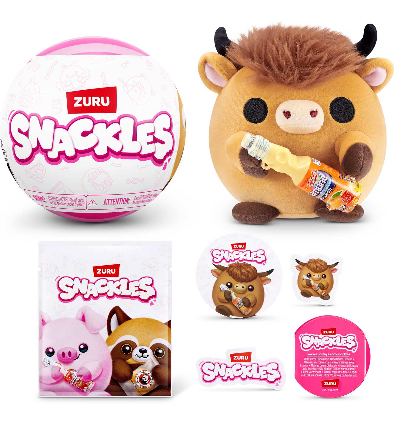 Zuru Snackles Surprise Plush Capsule - Series 3; image 3 of 13