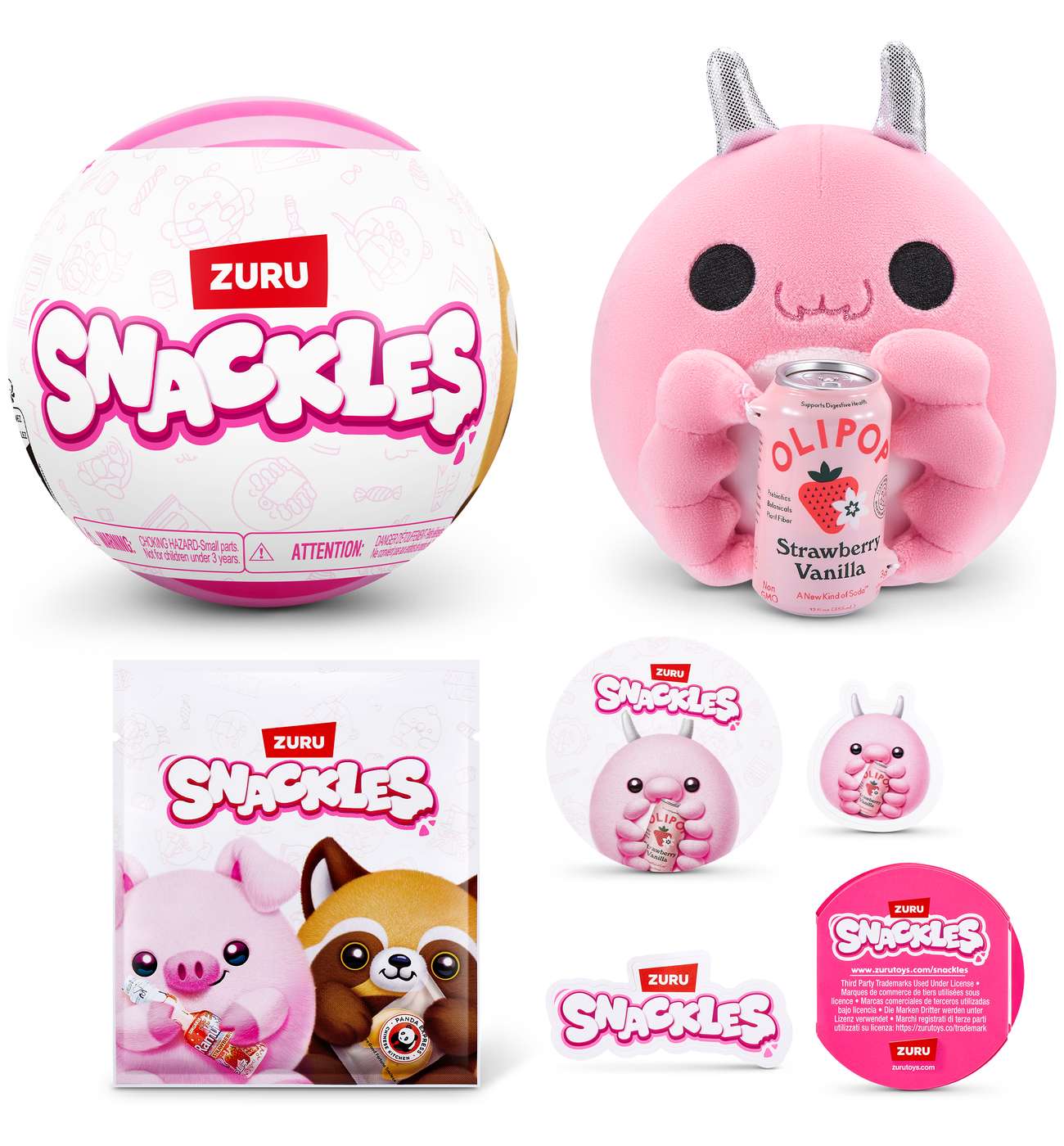 Zuru Snackles Surprise Plush Capsule - Series 3; image 5 of 13