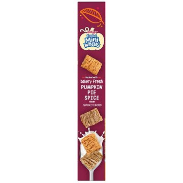 Kellogg's Frosted Mini Wheats Pumpkin Pie Spice Cereal - Family Size, 20 oz