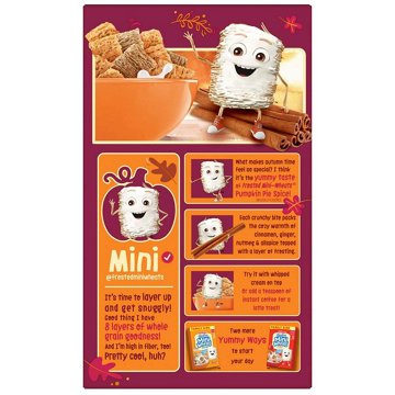 Kellogg's Frosted Mini Wheats Pumpkin Pie Spice Cereal - Family Size, 20 oz