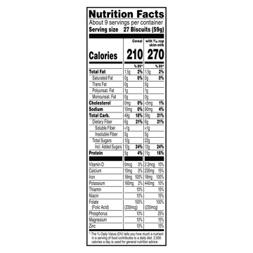 Kellogg's Frosted Mini Wheats Pumpkin Pie Spice Cereal - Family Size, 20 oz
