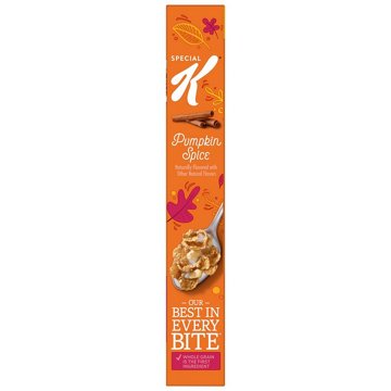Kellogg's Special K Limited Edition Pumpkin Spice Cereal - Family Size, 16.7 oz