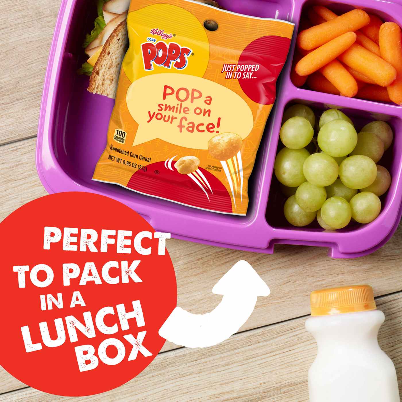 Kellogg's Corn Pops Go Packs 0.95 oz Pouches; image 2 of 10