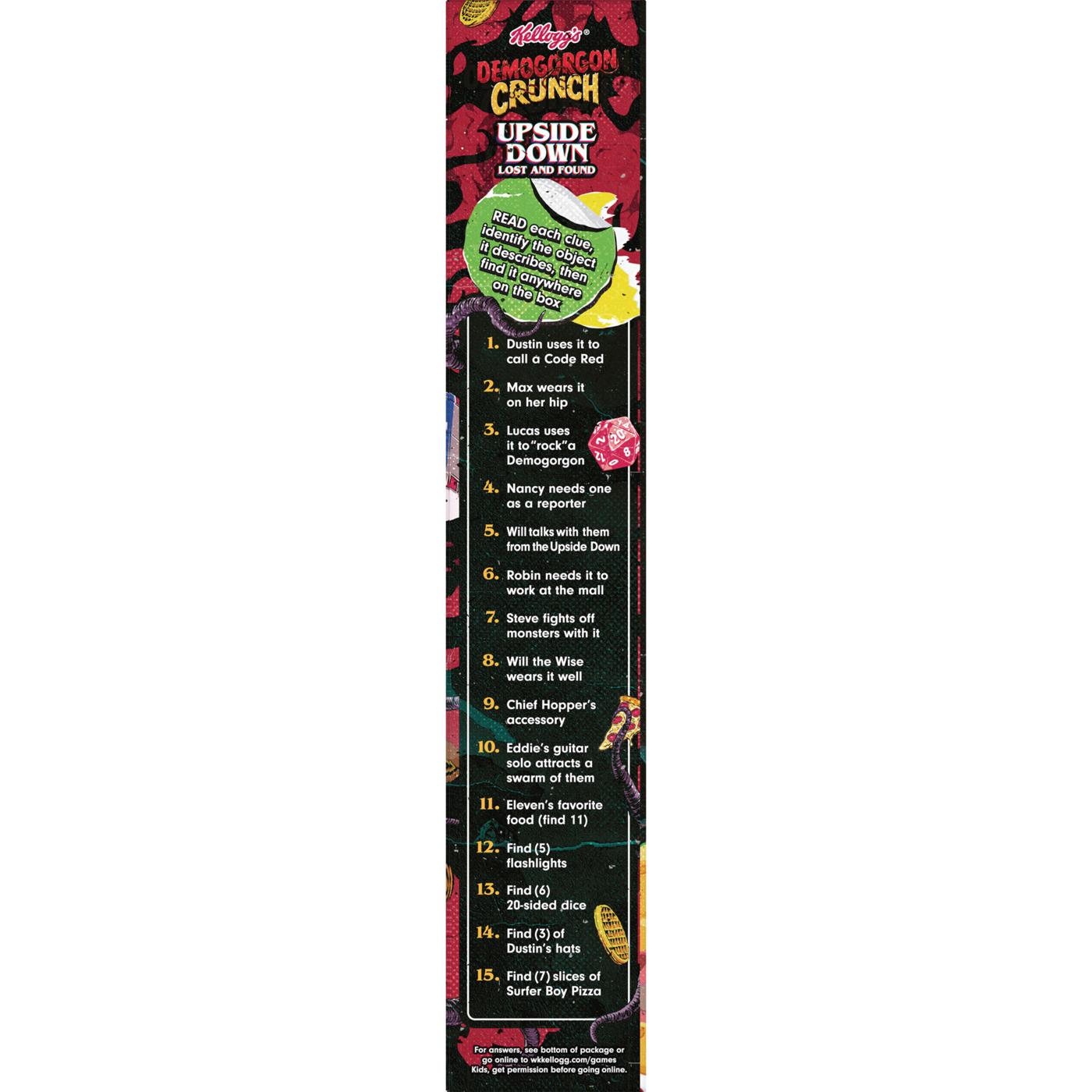 Kellogg's Limited Edition Stranger Things Demogorgon Crunch Cereal; image 5 of 5